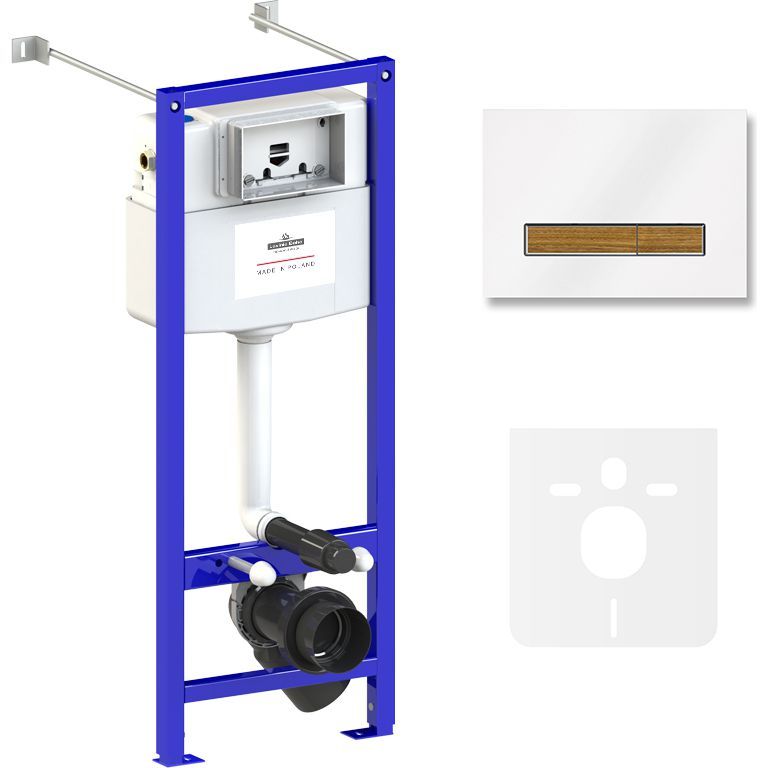 Комплект инсталляции для унитаза 4 в 1 Lavinia Boho Relfix, 77020033