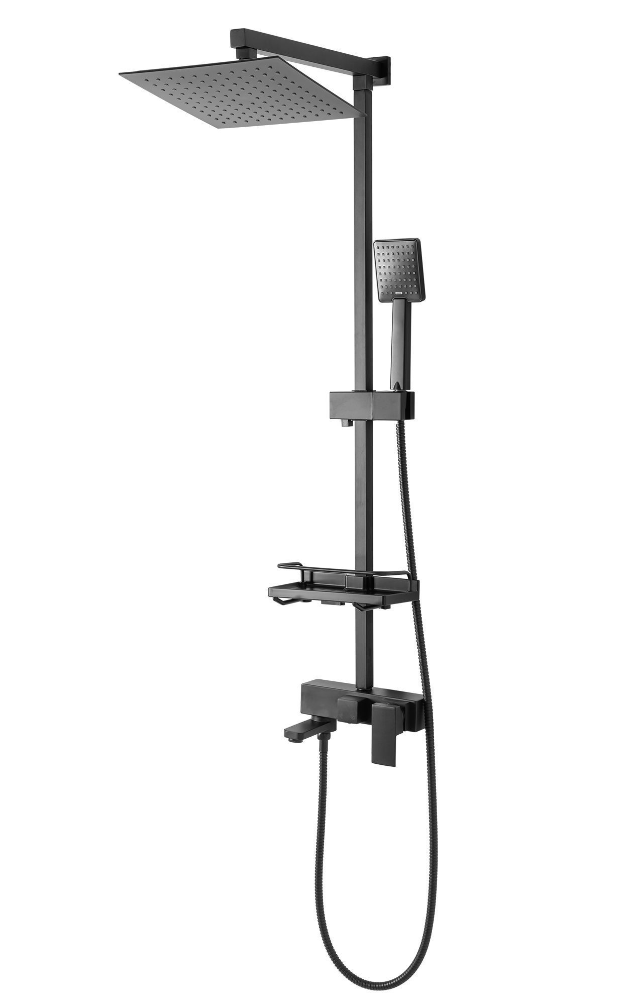 Душевая система Rea Jack Black, REA-P7009