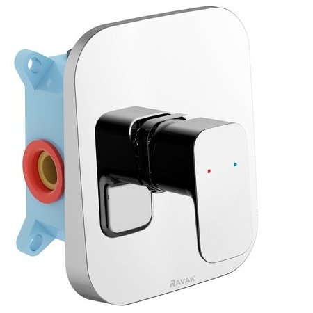 Смеситель скрытого монтажа Ravak 10° TD F 066.00 для R-Box, X070137
