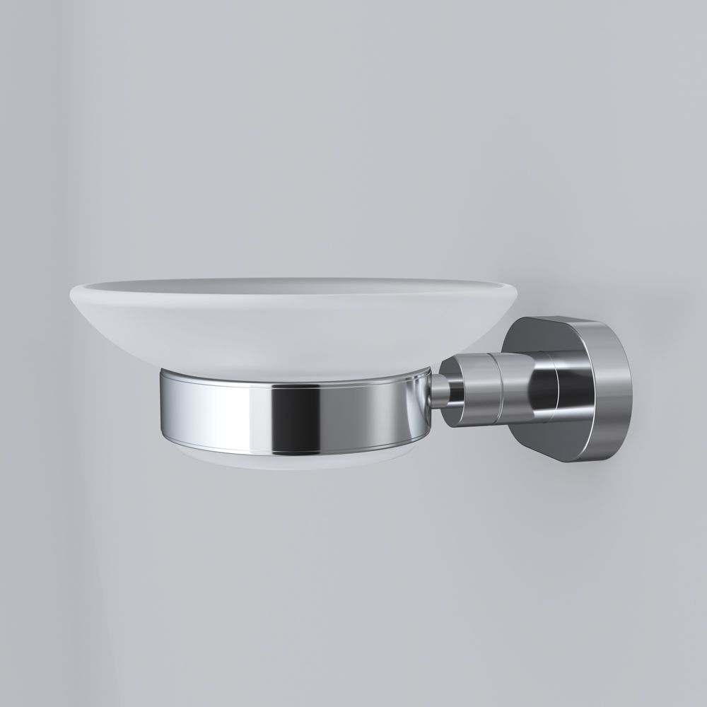 Стеклянная мыльница с настенным держателем AM.PM Sense, A7434200