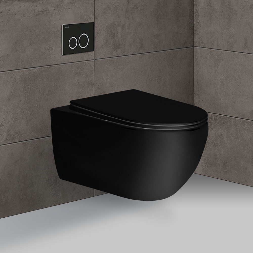 Унитаз подвесной безободковый Vincea Evo, VT1-34MB