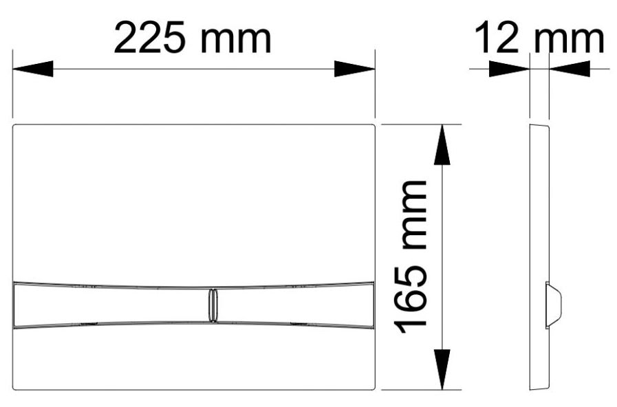 Комплект Berges Novum, кнопка F3 хром глянец, унитаз Ego Rimless, сиденье Toma Slim, 047253