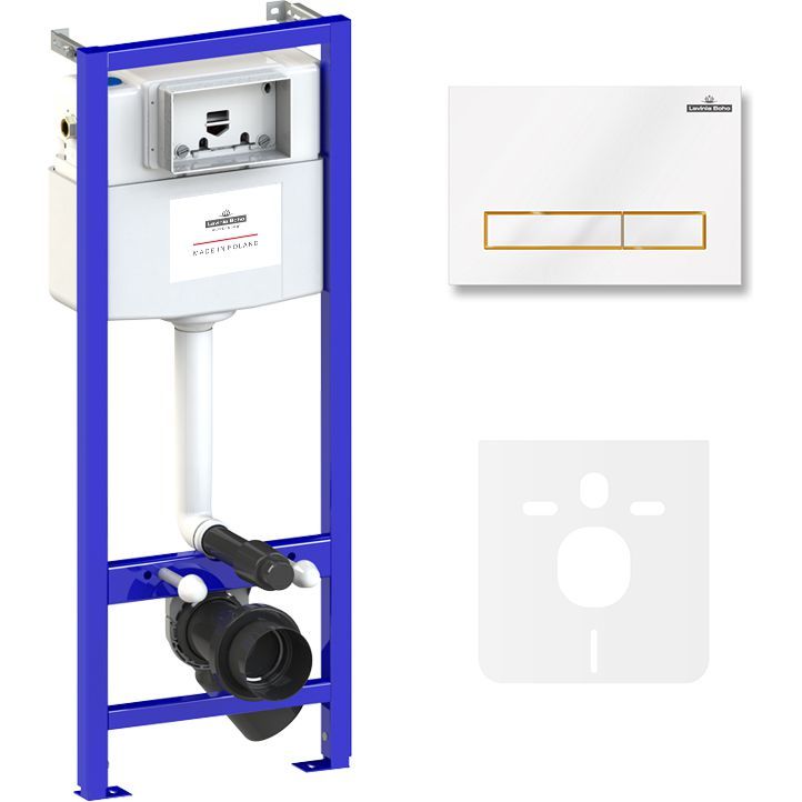 Комплект инсталляции для унитаза 4 в 1 Lavinia Boho Relfix, 77010023