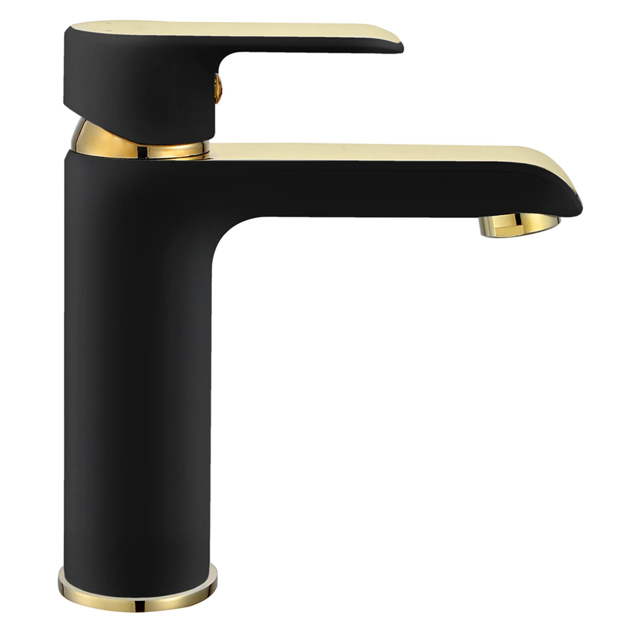 Смеситель для умывальника Rea Bloom Black/Gold, REA-B9933