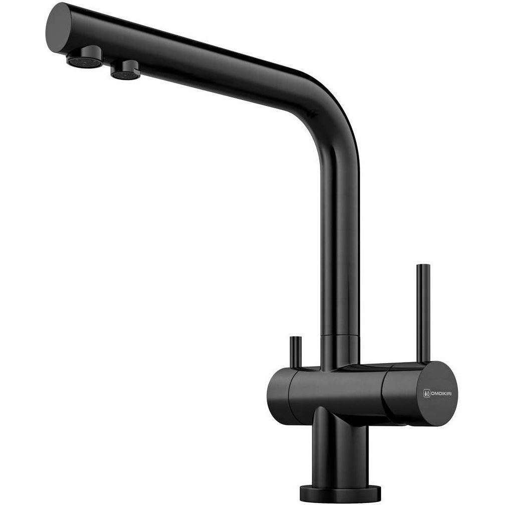 Кухонный смеситель Omoikiri Nagano-PVD-GM, 4994179