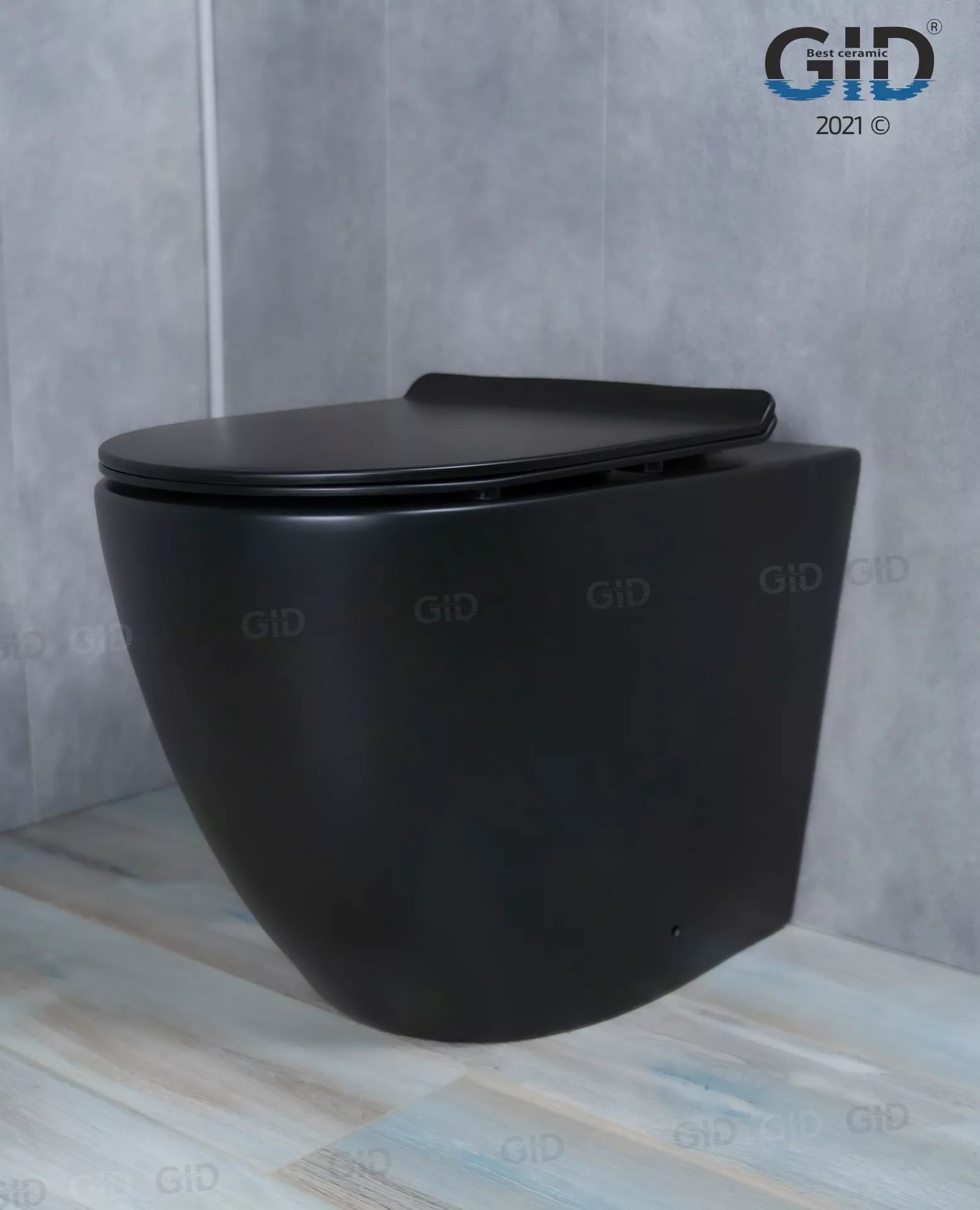 Унитаз приставной Gid TRS-269BM, 62214Y