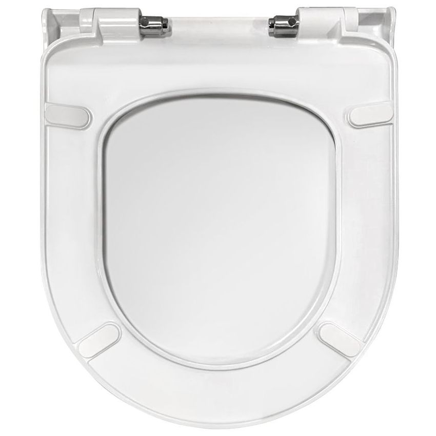 Комплект Berges Novum, кнопка D3 хром глянец, унитаз Ego XL Rimless, сиденье Toma Slim, 043201