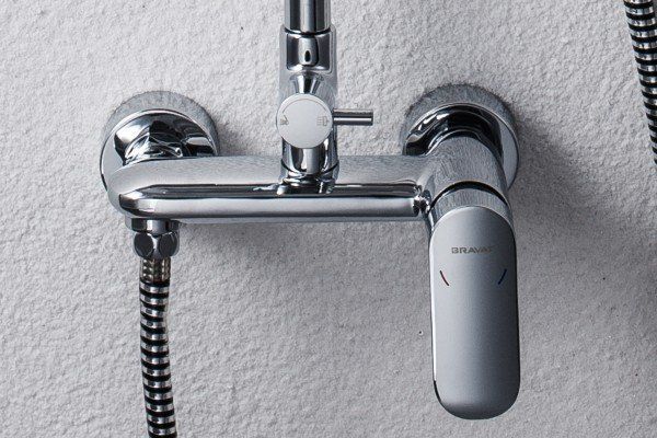 Душевая колонна со смесителем Bravat Opal-C F9125183CP-A1