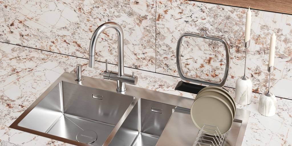 Мойка Omoikiri Akisame 100-2-IN-L, 4973544