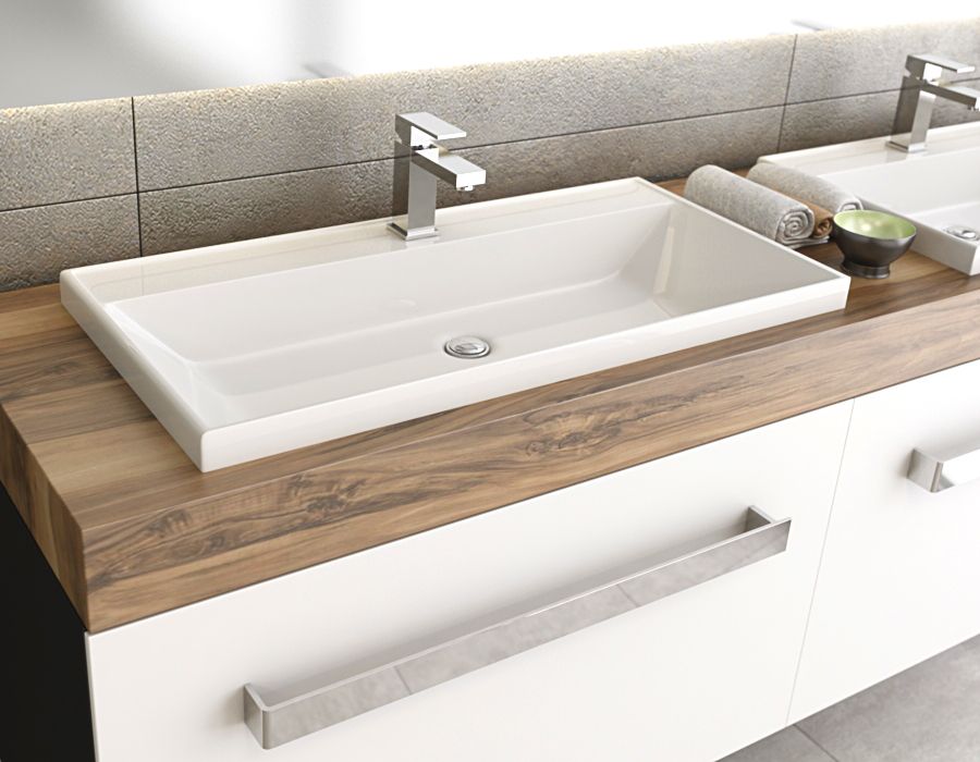 Раковина Andrea Classic 1000, 100x45