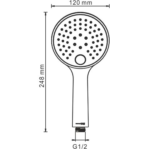 Лейка 3-функциональная WasserKRAFT, A207