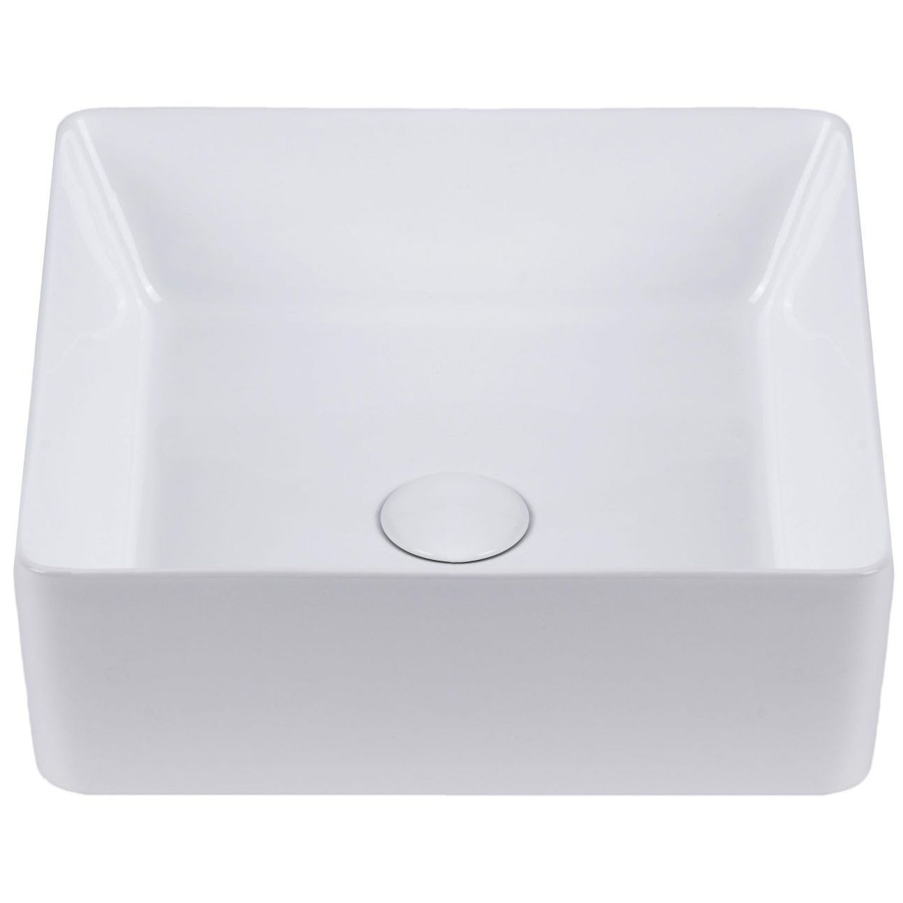 Накладной умывальник Uptrend Roma Square 34.5x34.5, TR41314