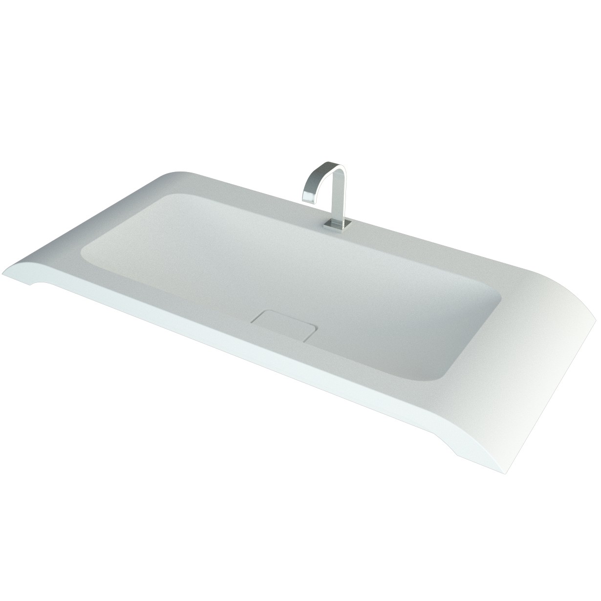 Раковина Andrea Neon 800, 80x40