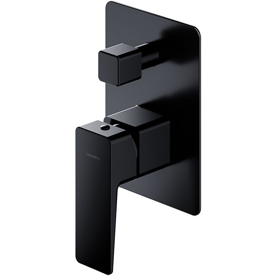 Смеситель для ванны скрытого монтажа Omnires Parma, PM7435BL