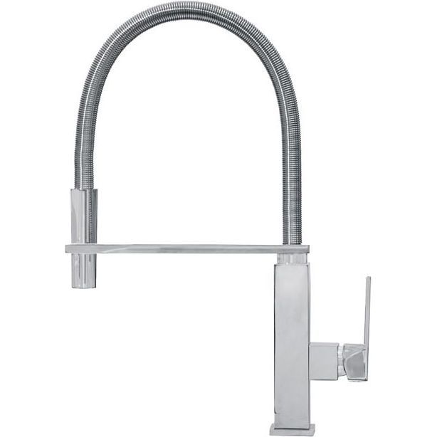 Смеситель для кухни с пружинным изливом Ahti Kemi, KM823019