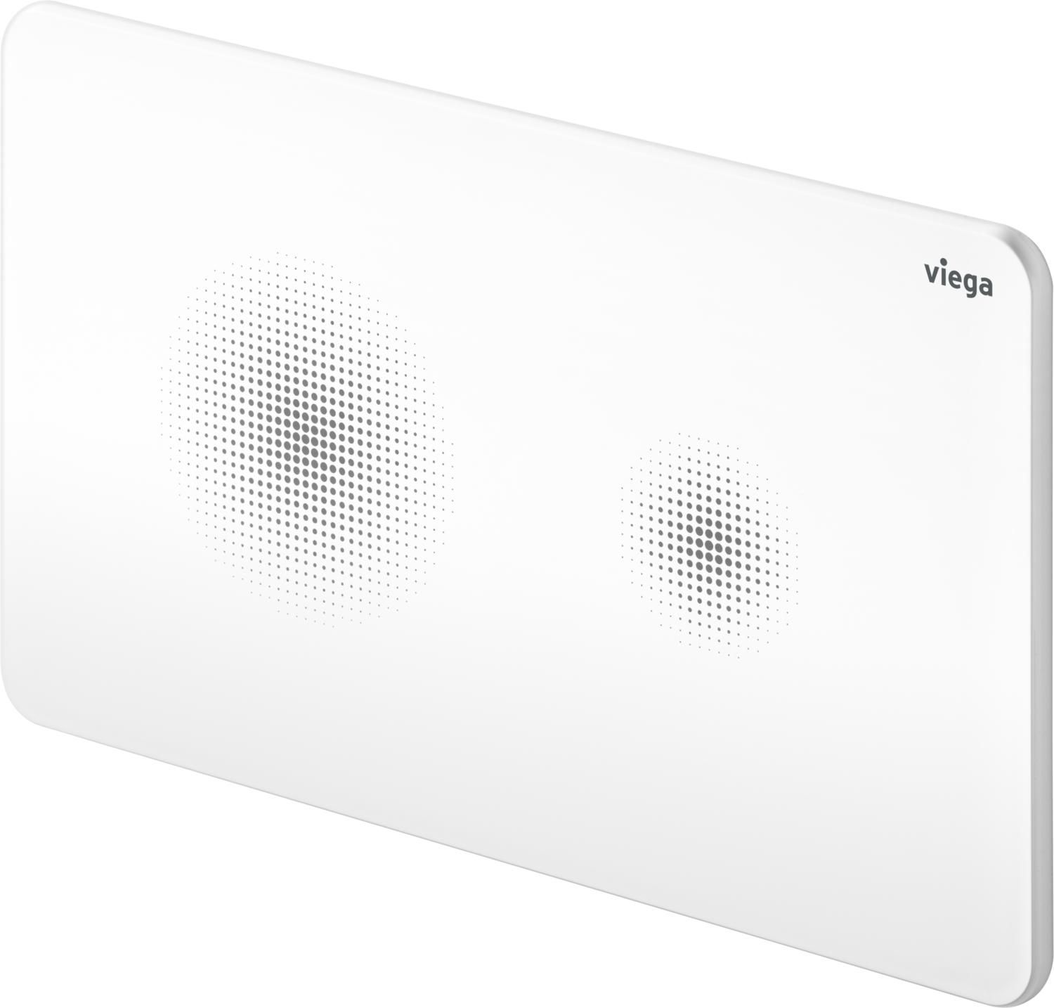 Кнопка смыва электронная Prevista для инсталляции Viega Visign for Life 25, белый, 774356