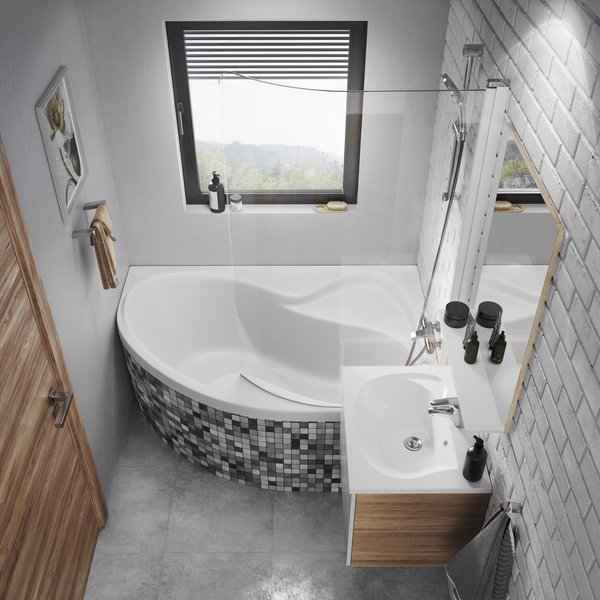 Шторка для ванны Ravak CVSK1