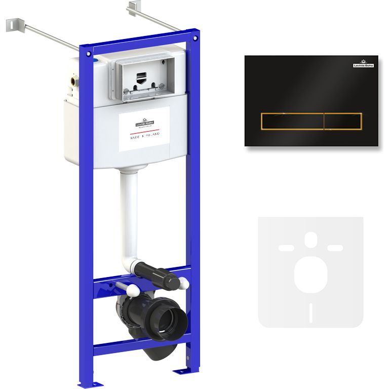 Комплект инсталляции для унитаза 4 в 1 Lavinia Boho Relfix, 77020034