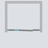 Двери в нишу Radaway Fuenta New DWJS