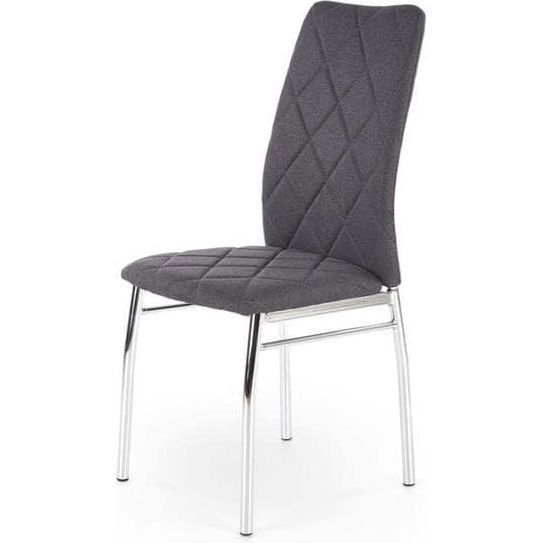 Стул кухонный Halmar K309 темно-серый/хром, V-CH-K/309-KR-C.POPIEL