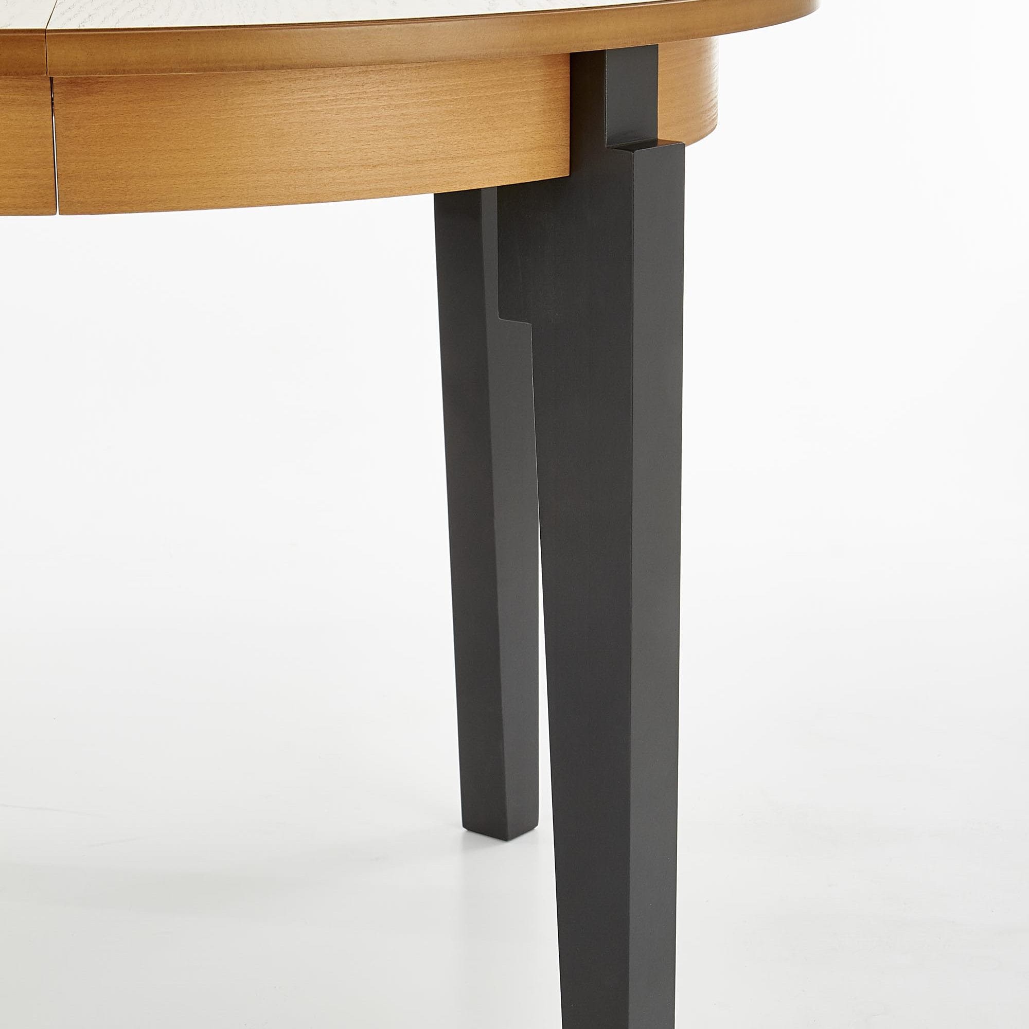 Стол обеденный Halmar Sorbus, раскладной дуб медовый/графит, V-PL-SORBUS-ST-DAB_MIODOWY/GRAFITOWY