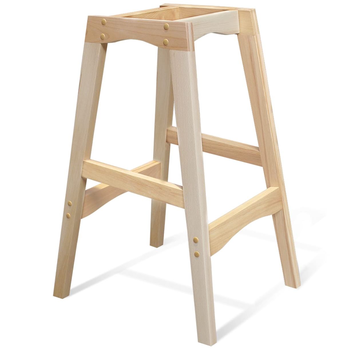 Каркас стула полубарного Sheffilton SHT-S65-1 прозрачный лак, 180684