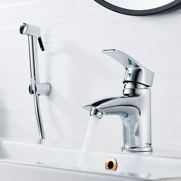 Смеситель для умывыльника с лейкой Ledeme L1264