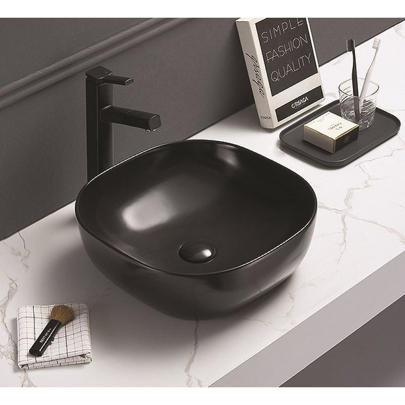 Раковина для ванной Ceramalux 41.5x41.5, 78107МВ