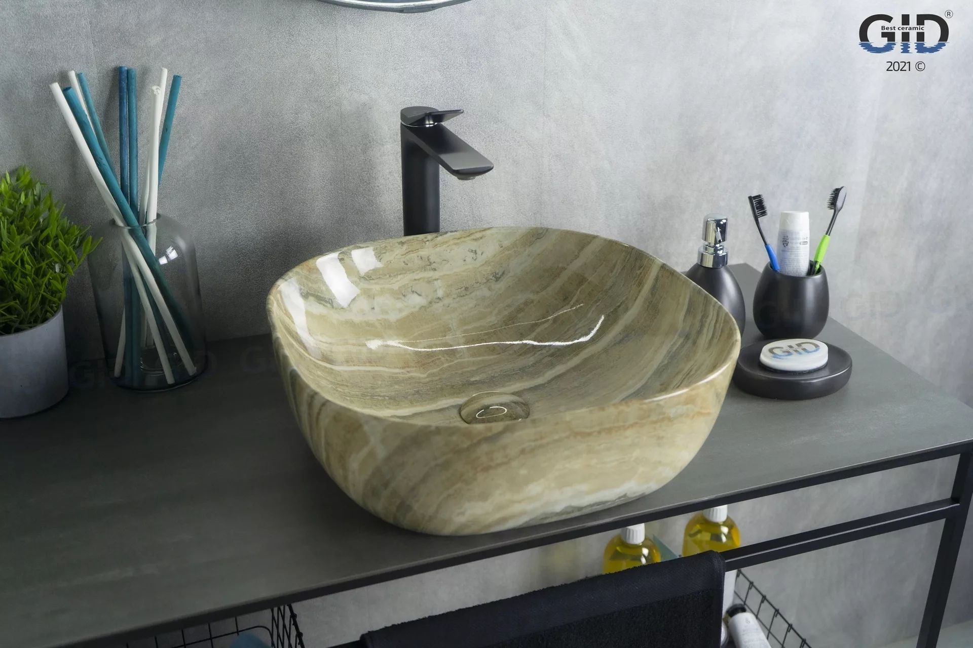 Умывальник Gid MNC543 42.5x42.5, 54447