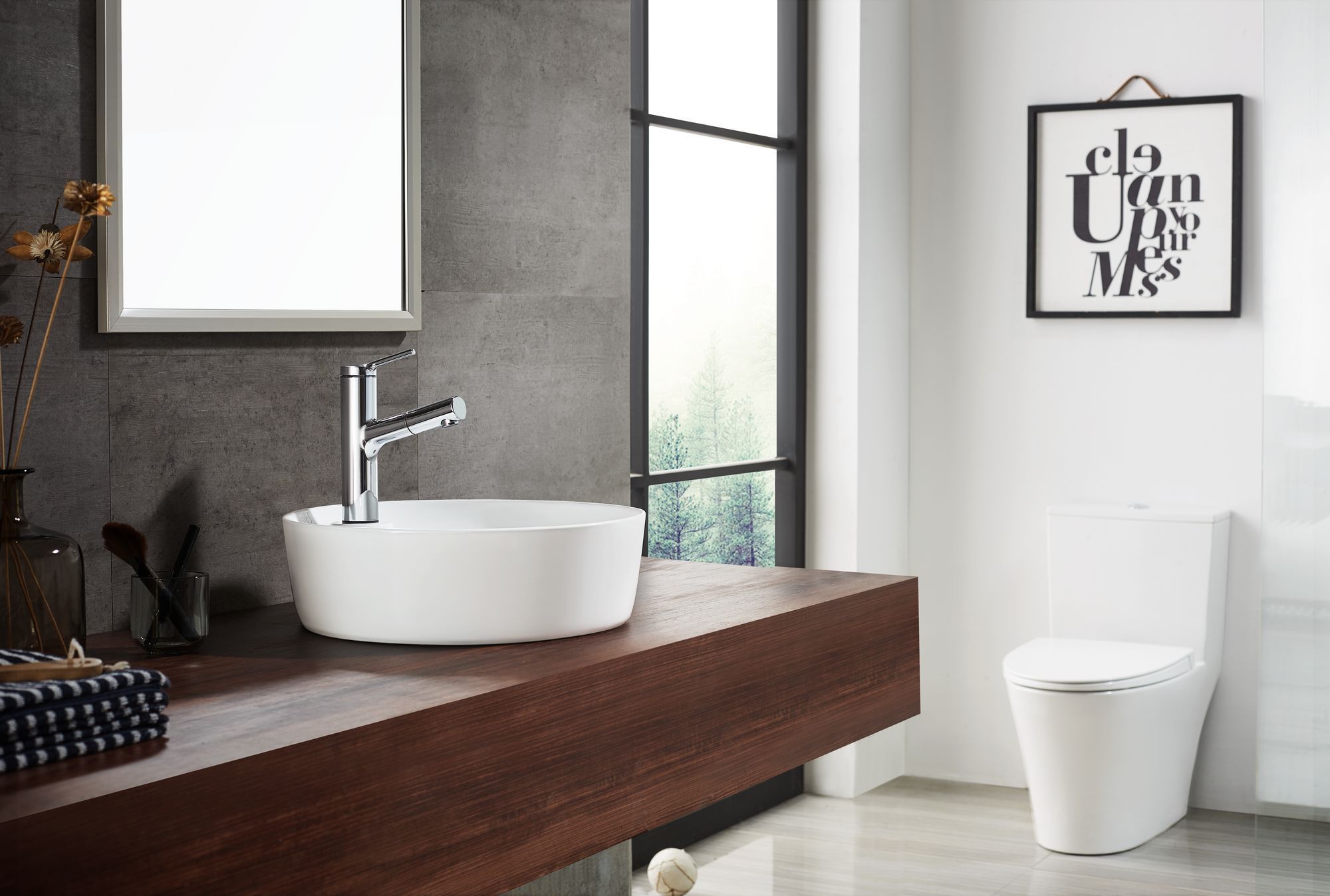 Смеситель для умывальника Bravat Palace F1172217CP