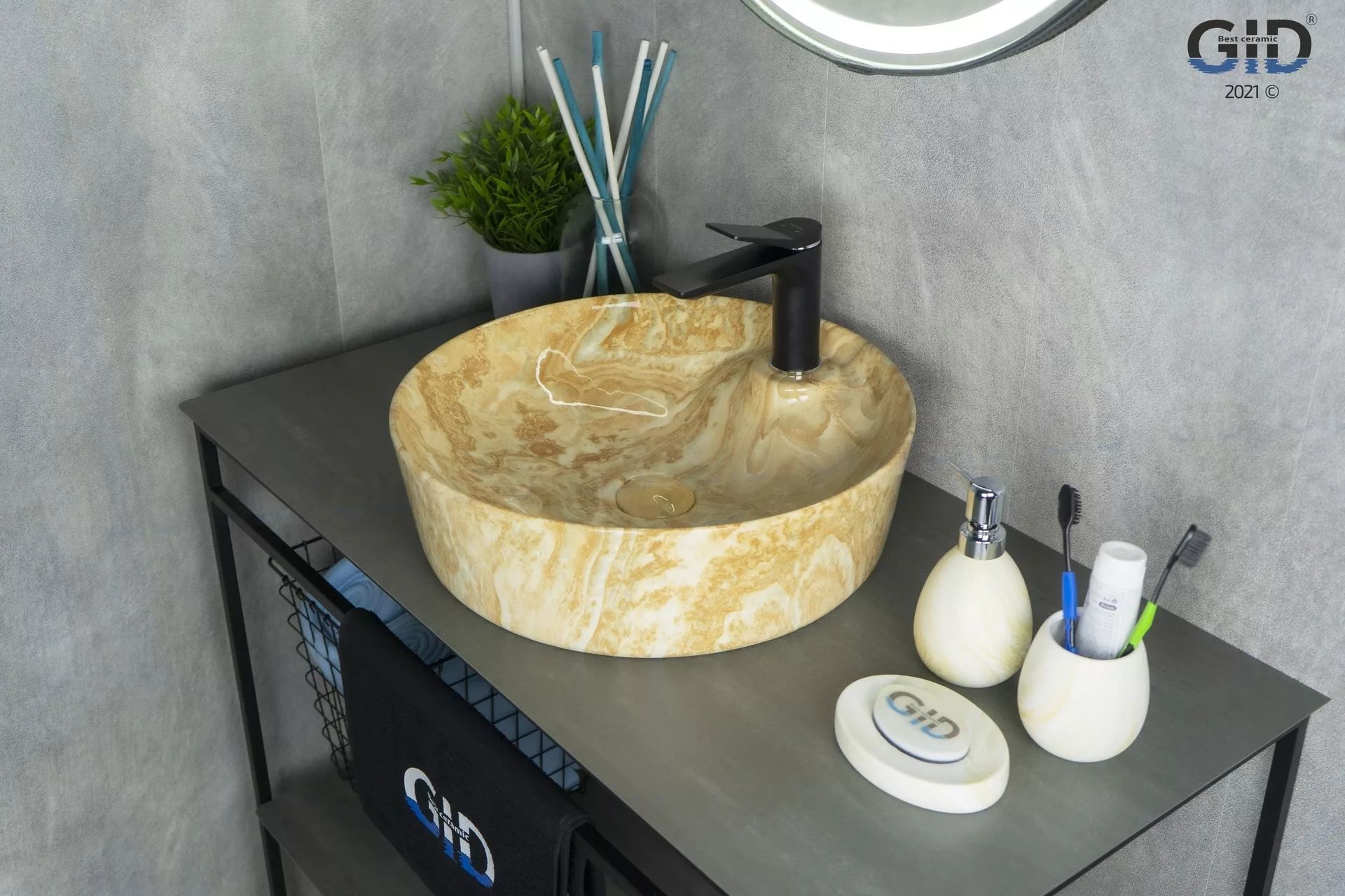 Умывальник Gid MNC535 44x44, 54444