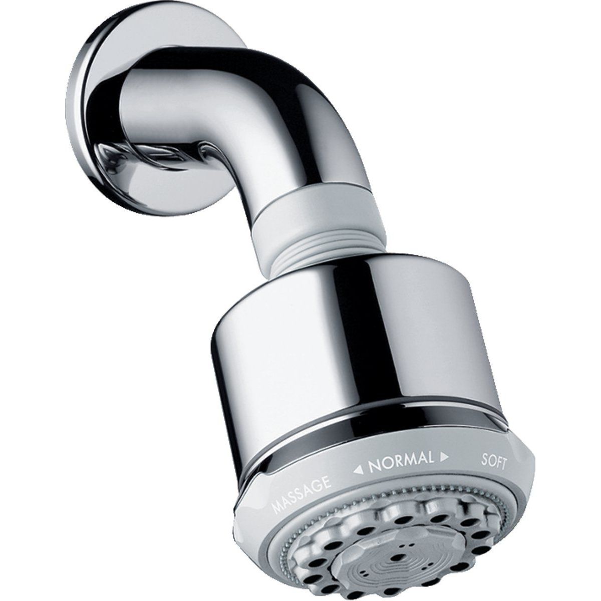 Верхний душ Hansgrohe Clubmaster EcoSmart с держателем, 26606000