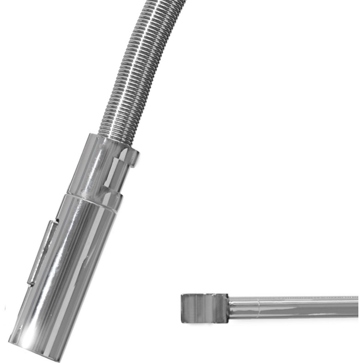 Смеситель для кухни с пружинным изливом и двухрежимной насадкой Ahti Kemi, KM803019