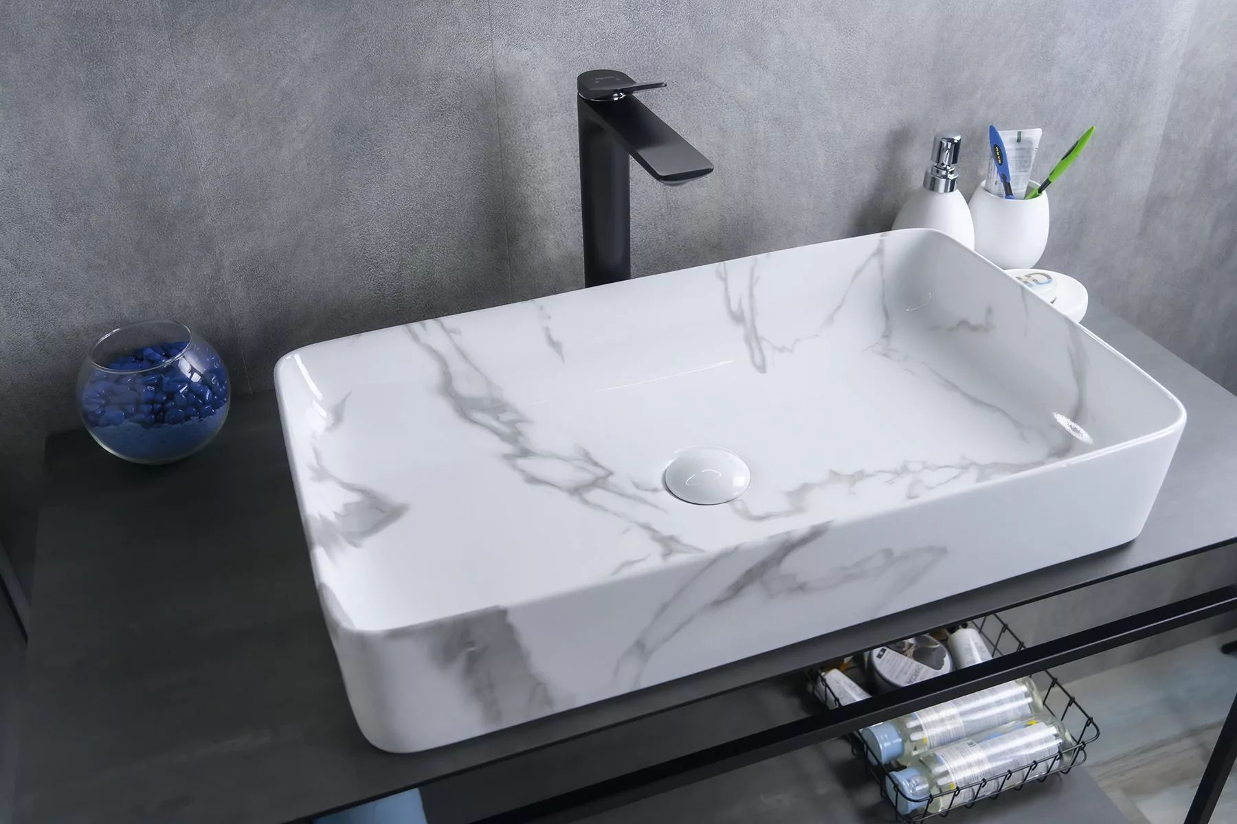 Умывальник Gid MNC396C 60x34, 54476