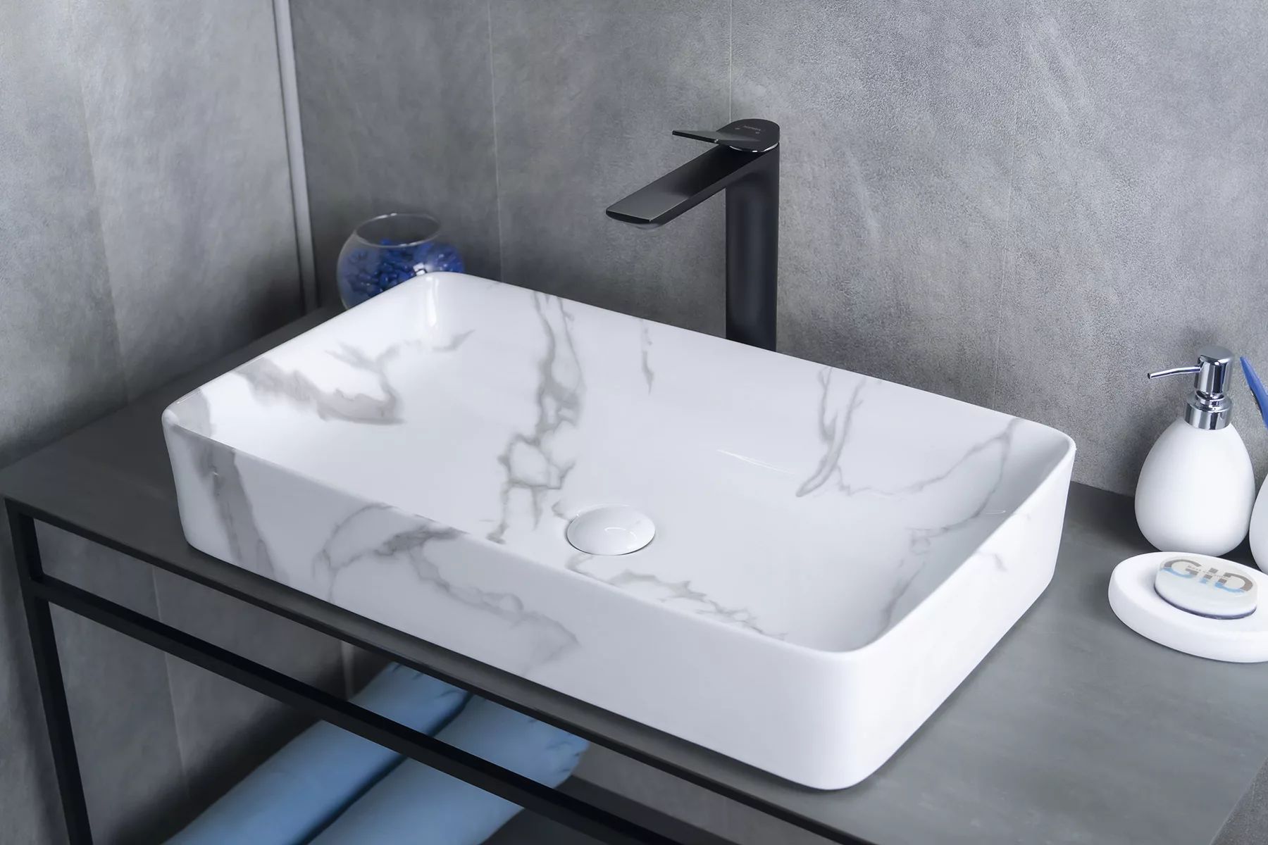 Умывальник Gid MNC396C 60x34, 54476