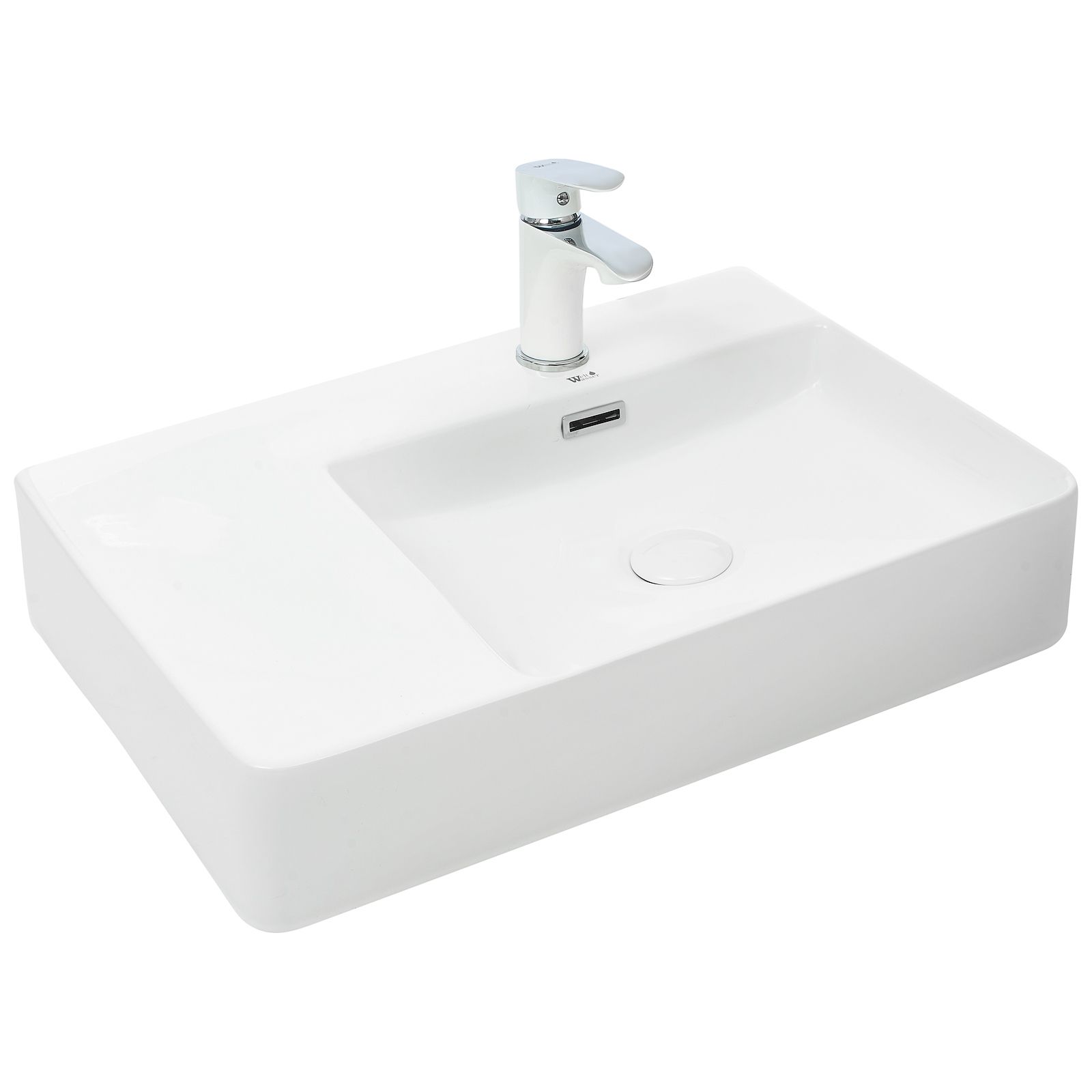 Раковина накладная WeltWasser ELBACH 2223 R 60.5x43