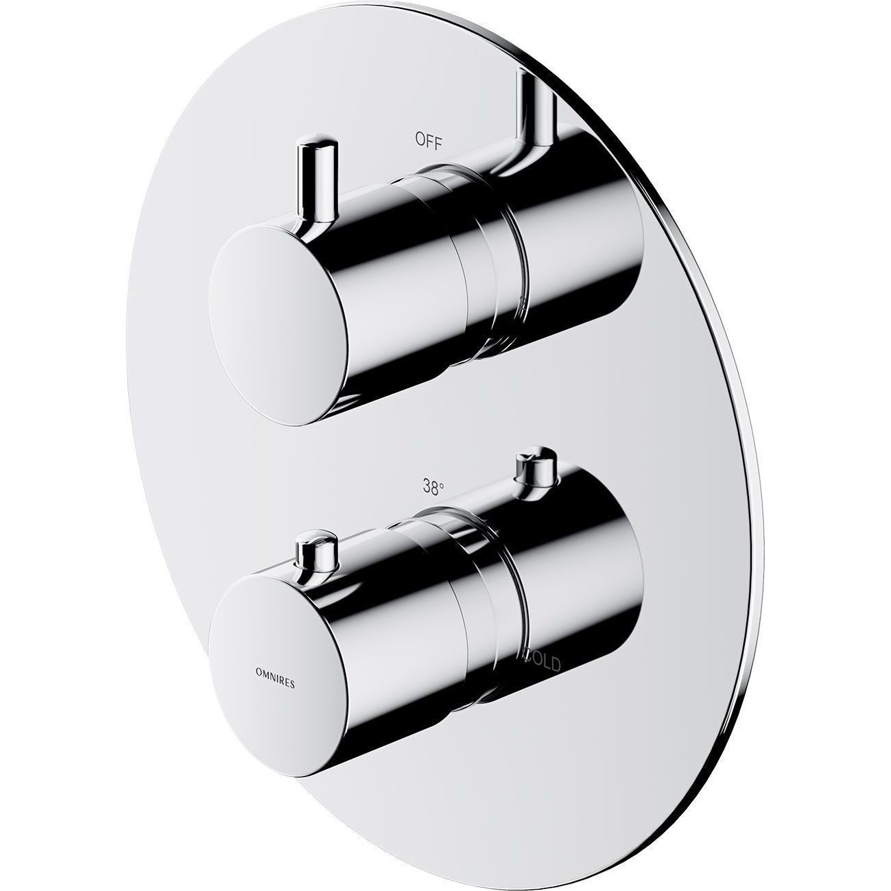 Термостатический наружный элемент смесителя для ванны Omnires Y, Y1236ROCR