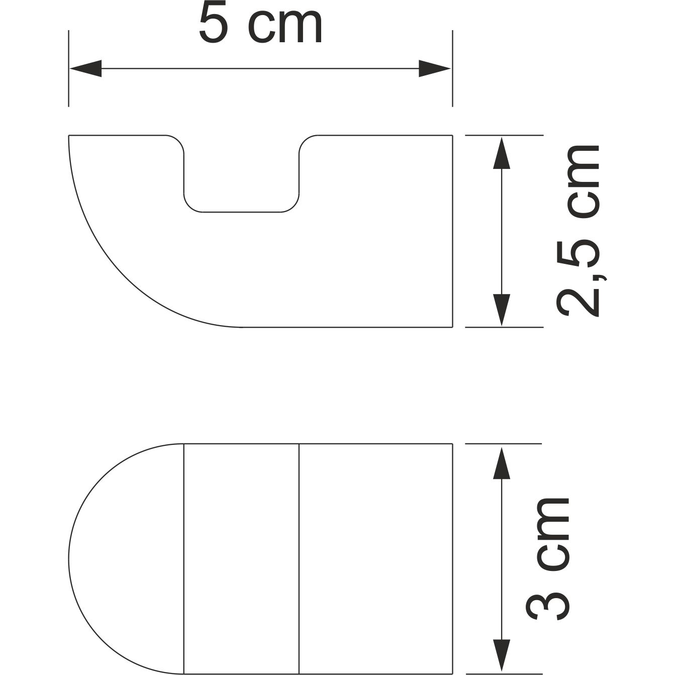 Крючок WasserKRAFT Kammel, K-8323WHITE
