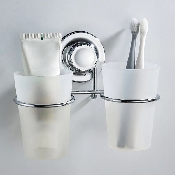 Держатель двух стаканов на вакуумной присоске Ledeme L3708