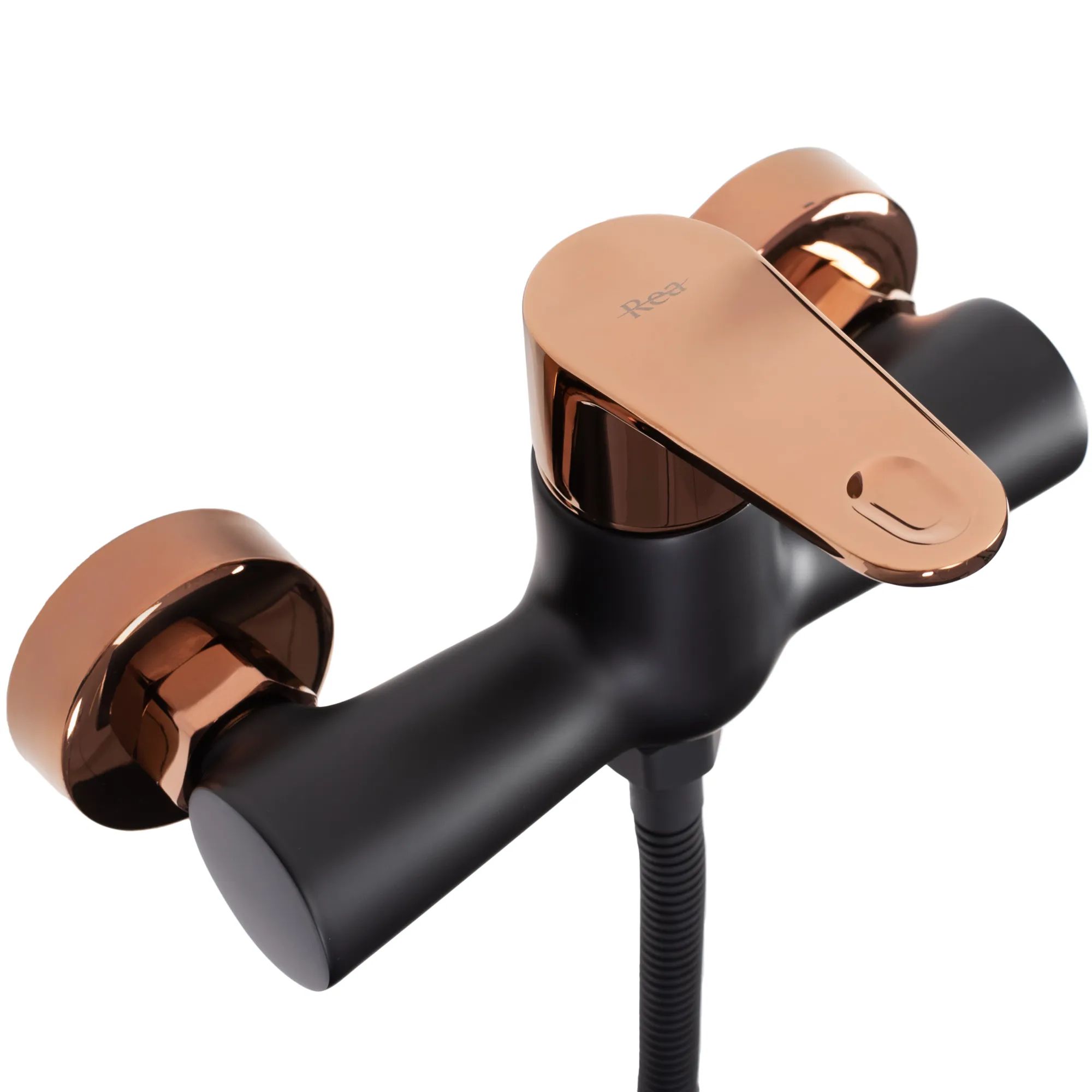 Смеситель для душа Rea Mild Black/Gold, REA-B9149