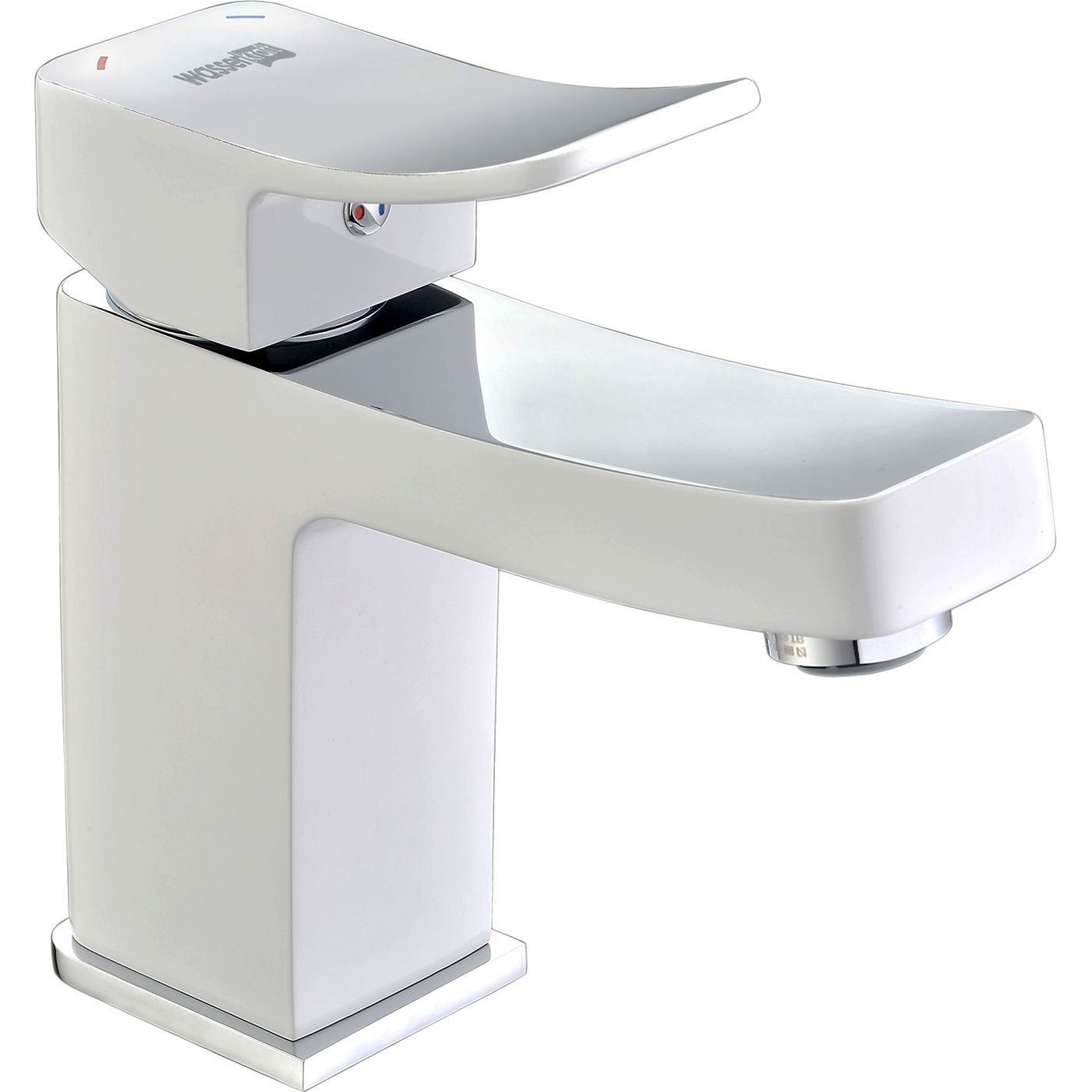 Смеситель для умывальника WasserKRAFT Aller, 1063WHITE