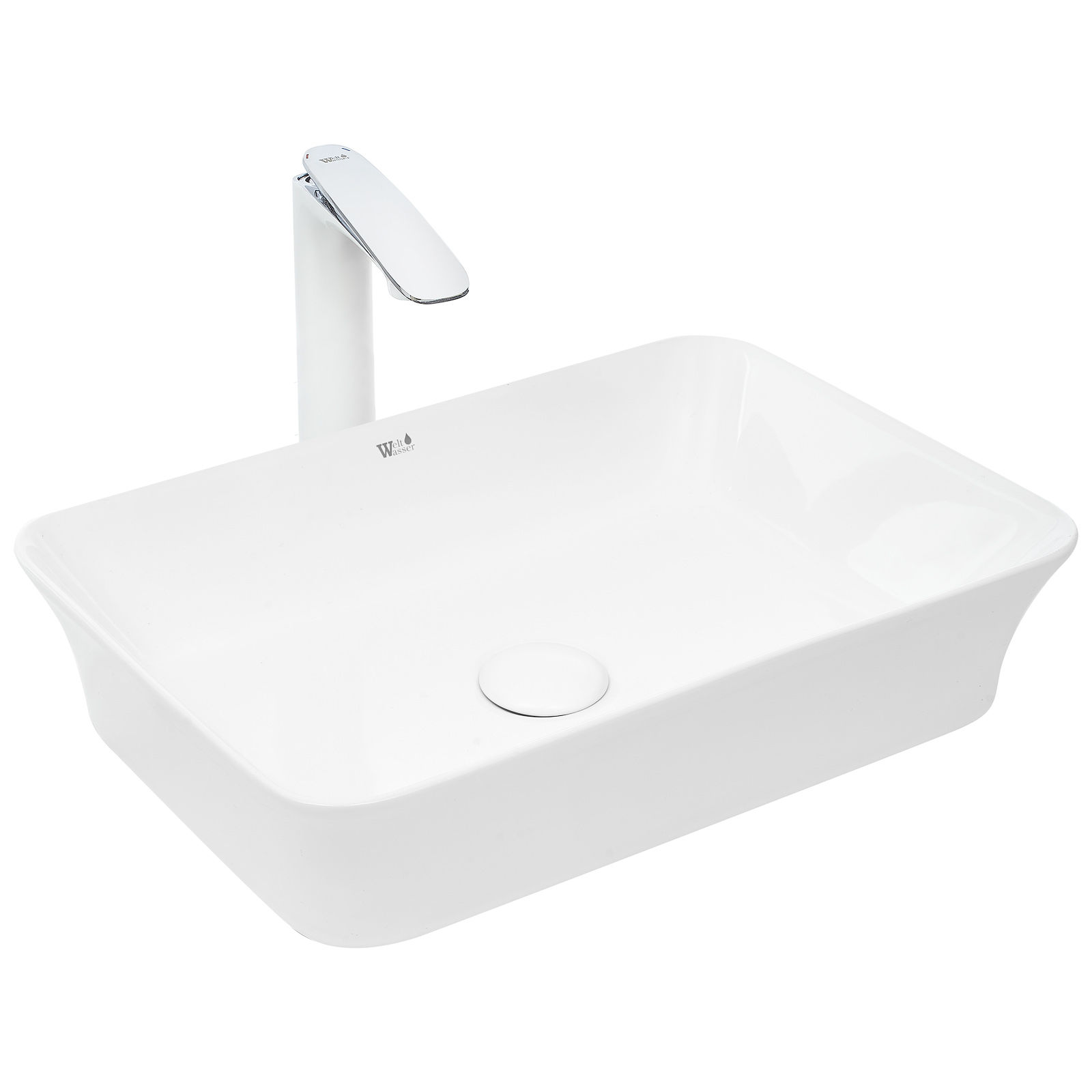 Раковина накладная WeltWasser ELBACH 2261 49x35