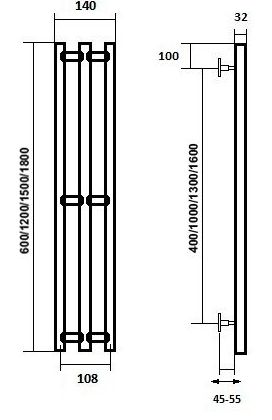 Полотенцесушитель Ростела Мини 3
