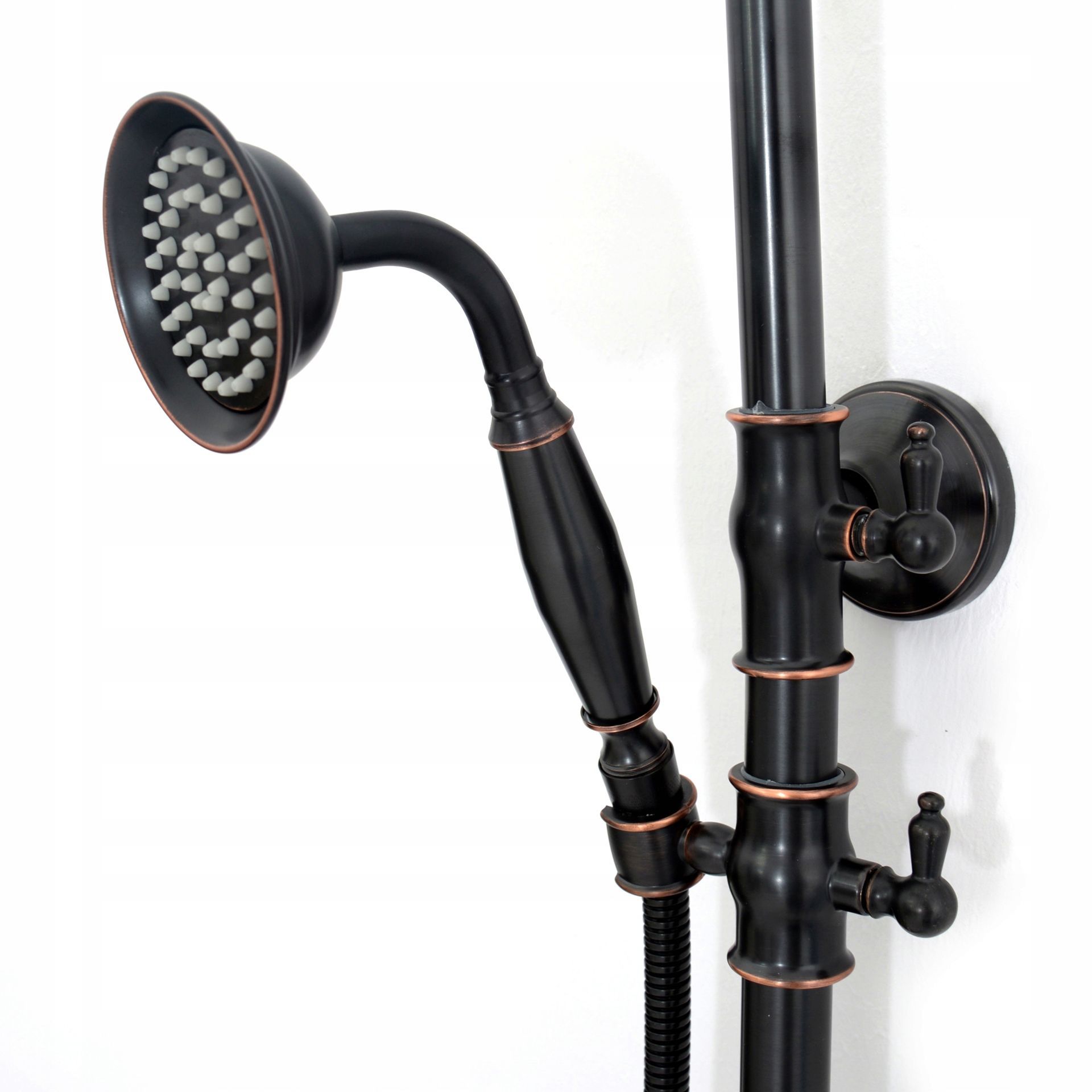 Душевая система Rea Vintage Old Black, REA-P2367