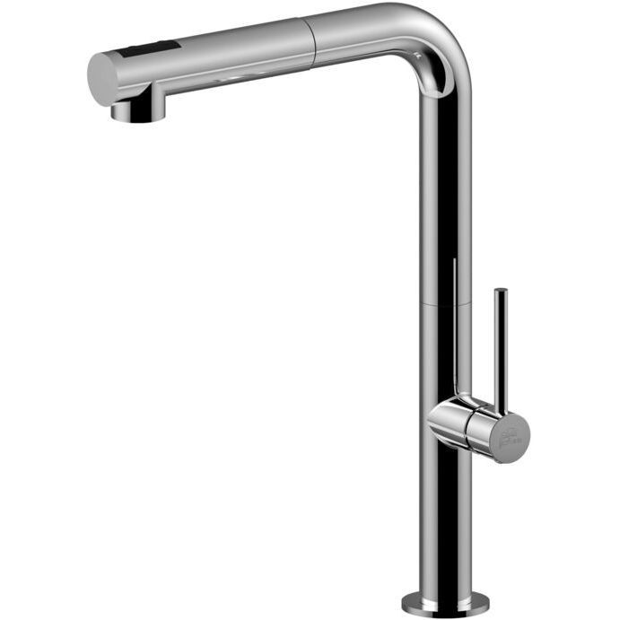 Смеситель для кухни с выдвижным душем Paffoni Chef, CH985CR