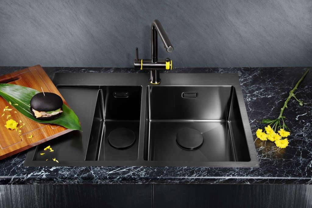 Мойка Omoikiri Akisame 78-2-GM-R, 4973102