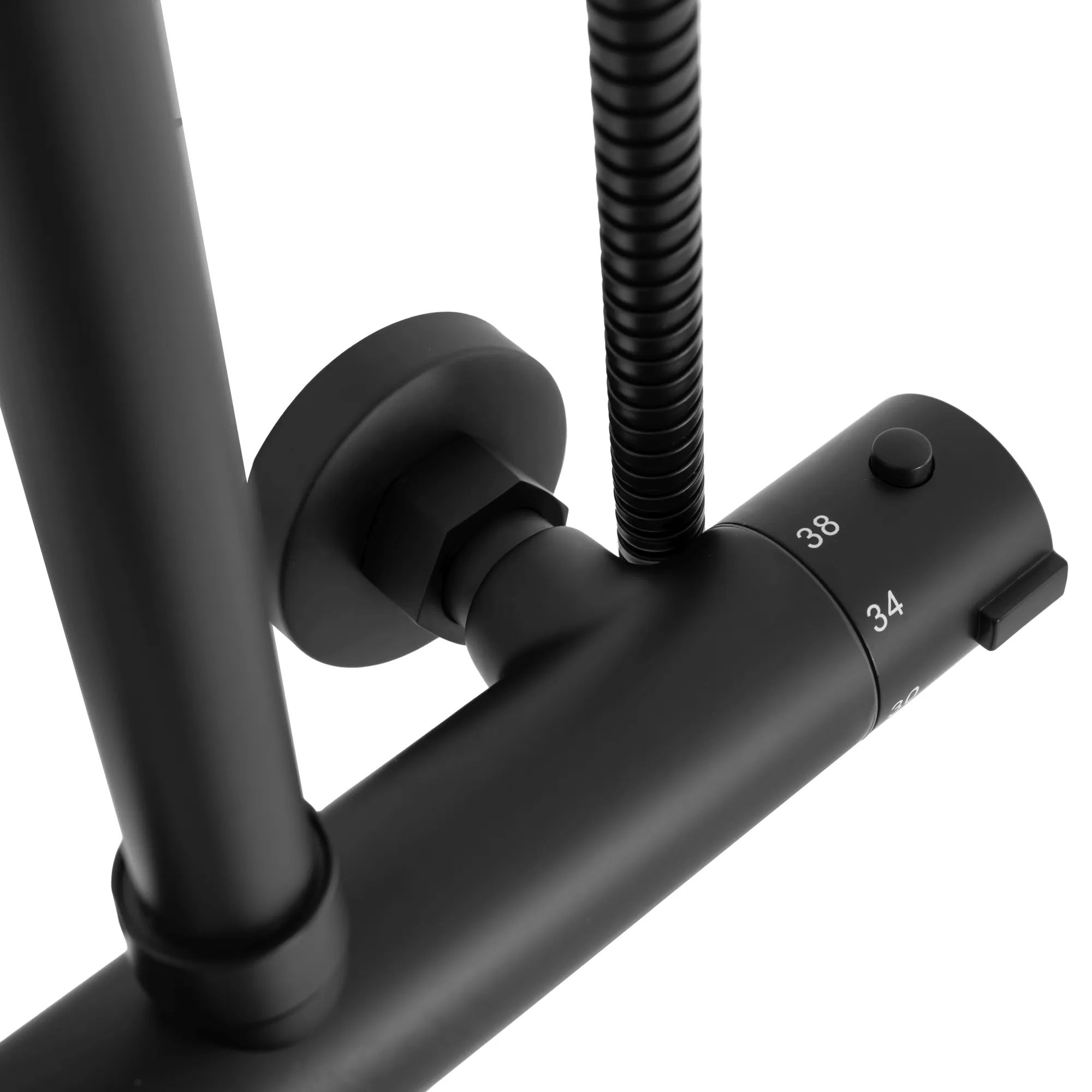 Душевая система Rea Bliss Black, REA-P8804