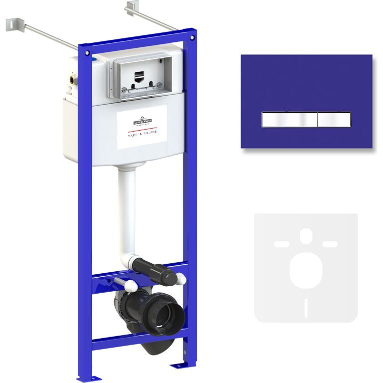 Комплект инсталляции для унитаза 4 в 1 Lavinia Boho Relfix, 77020027