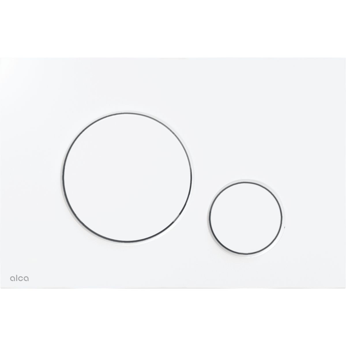 Кнопка управления Alcaplast (белый мат), M676