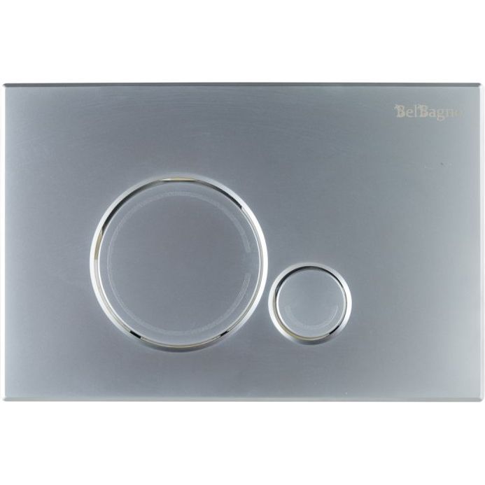 Кнопка смыва BelBagno Sfera, хром матовый, BB016-SR-CHROME.M